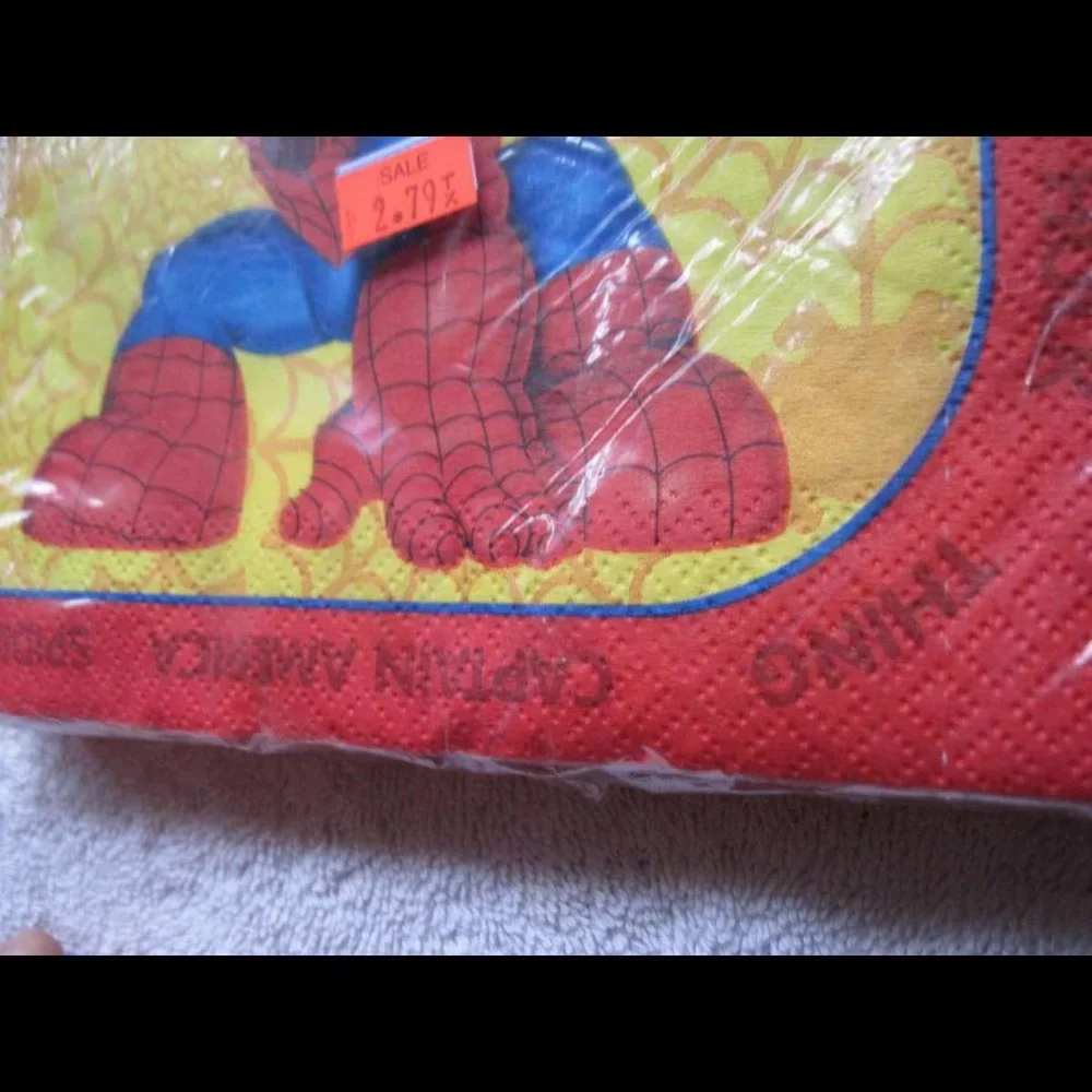 16 Marvel Spiderman & Friends Hallmark Party Express Luncheon Napkins 2 Ply USA